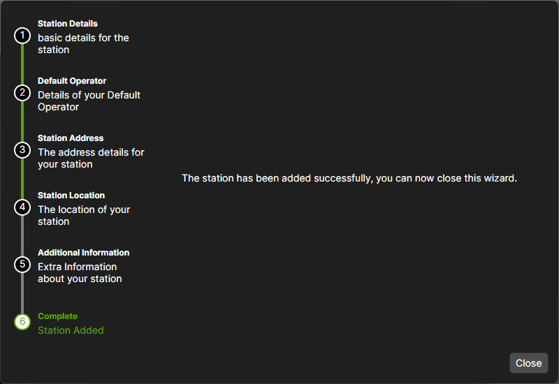 QSO Director Configuration Wizard Complete