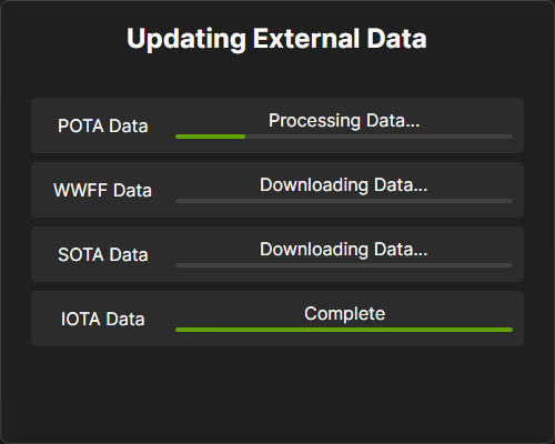 QSO Director Updating Optional External Data Window