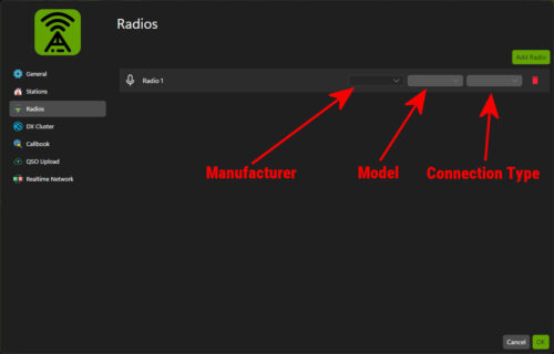 QSO Director Rig Control Setup Adding a Rig