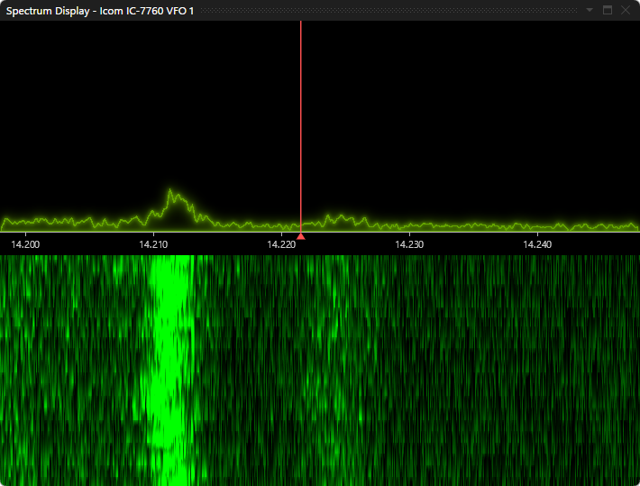 QSO Director Spectrum Scope Window