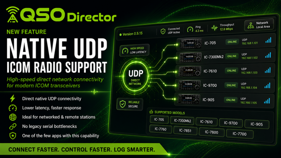 Native ICOM UDP Support Released Featured Image